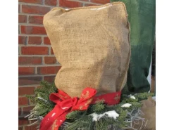 Videx Garden Töpfe<Winterschutz Jutesack Natur im Duo-Pack 60 cm x 80 cm