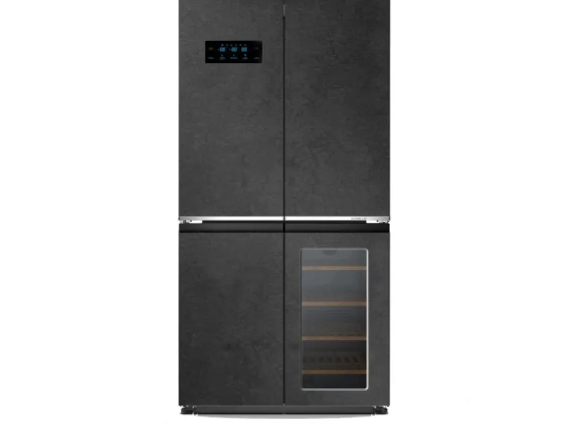 Outlet Wolkenstein Cross Door Kühl-Gefrierkombination WCD595EWTSNF ST Anthrazit