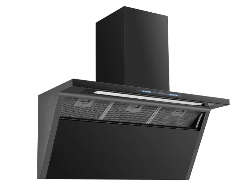 Best Wolkenstein Dunstabzugshaube WS55-90A++GCB Schwarz