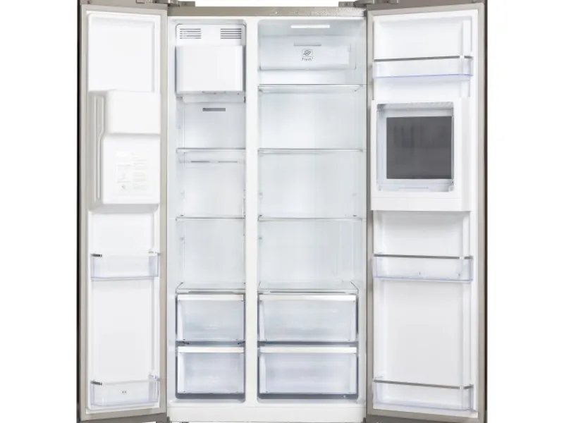 Kühlschränke<Wolkenstein Kühl-Gefrierkombination WSBS590ICMEIX Inox Design