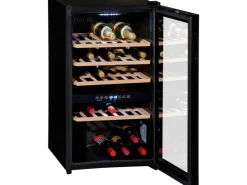 Wolkenstein Weintemperierschrank WTS49DW Schwarz EEK: G< Kühlschränke|Gefrierschränke