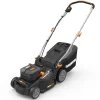 Worx Einhebelmischer<Akku-Rasenmäher 2-in-1 WG737E Nitro 40 V