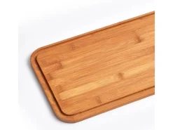 Zeller Brotkasten Metall mit Bambusdeckel Metall 42,5 x 23 x 12,3 cm Matt< Vorratsbehälter