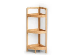 Zeller Eckregal Bambus 85 cm x 29 cm x 29 cm< Küchenregale