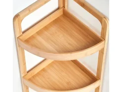 Zeller Eckregal Bambus 85 cm x 29 cm x 29 cm< Küchenregale