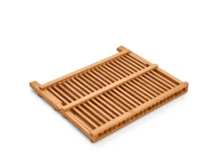 Zeller Abtropfgestelle<Geschirrabtropfständer Bambus 25 cm x 35 cm x 42 cm Natur