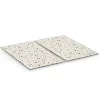Zeller Schneidebretter|Küchenhelfer<Herdabdeck-/Schneideplatten-Set Terrazzo 2-teilig Bunt