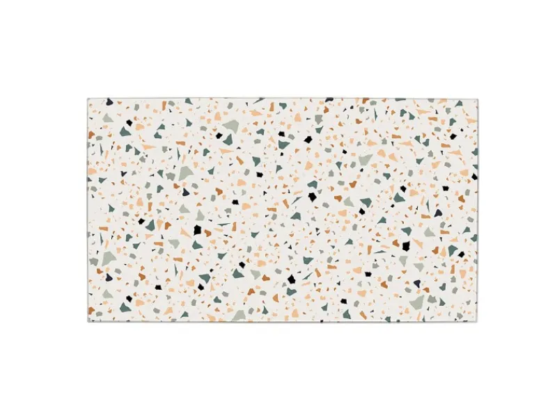 Zeller Schneidebretter|Küchenhelfer<Herdabdeck-/Schneideplatten-Set Terrazzo 2-teilig Bunt