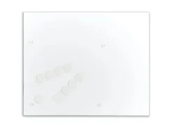 Zeller Herdblende-/Abdeckplatte Schiefer-Optik Glas 50 cm x 56 cm Anthrazit< Küchenrückwände|Küchenhelfer
