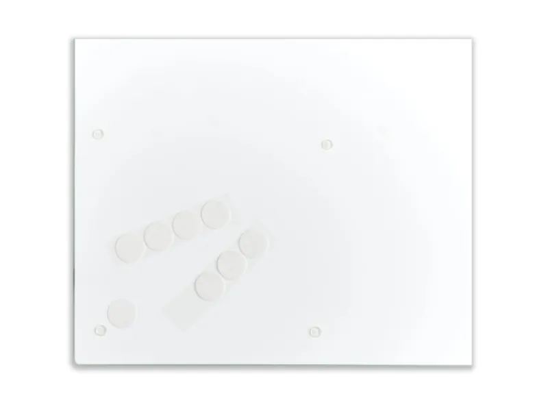 Zeller Schneidebretter|Küchenhelfer<Herdblende-/Abdeckplatte Glas 50 cm x 56 cm Schwarz