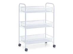 Zeller Servierwagen<Rollwagen Mesh 62,5 cm x 26 cm x 44 cm