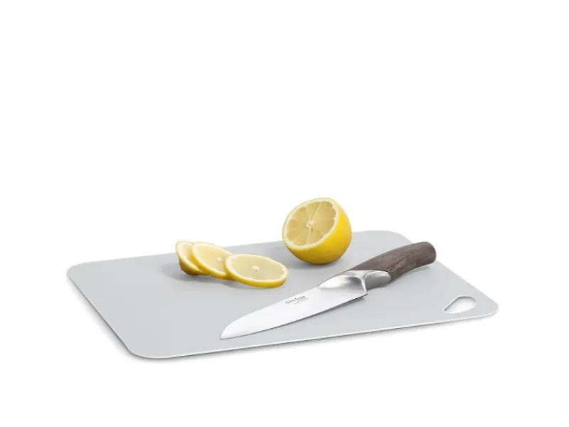 Zeller Schneidebretter<Schneidematten-Set Kunststoff 2-teilig 29 cm x 38 cm Anthrazit/Grau