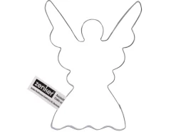 Küchenhelfer<Zenker Ausstecher Engel 11 cm x 8,5 cm Silber