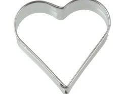 Küchenhelfer<Zenker Ausstecher Herz 55 mm x 55 mm x 17 mm Silber