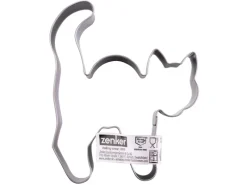 Küchenhelfer<Zenker Ausstecher Katze 9,5 cm x 7,9 cm x 2,6 cm Silber
