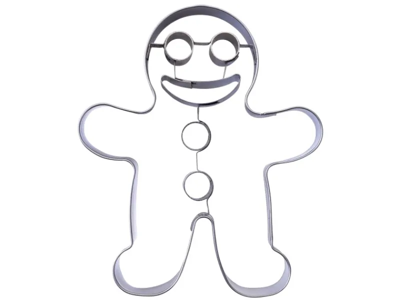 Zenker Patisserie Zenker Ausstecher Lebkuchenmann Silber< Küchenhelfer