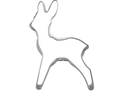 Clearance Zenker Ausstecher Rehkitz 6,9 cm x 4,6 cm x 2,6 cm Silber