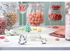 Zenker Patisserie Küchenhelfer<Zenker Ausstecher-Set Baum und Stern Silber 2-teilig