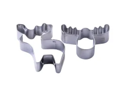Hot Zenker Patisserie Zenker Ausstecher-Set Elch Silber 2-teilig