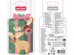 Hot Zenker Patisserie Zenker Ausstecher-Set Elch Silber 2-teilig