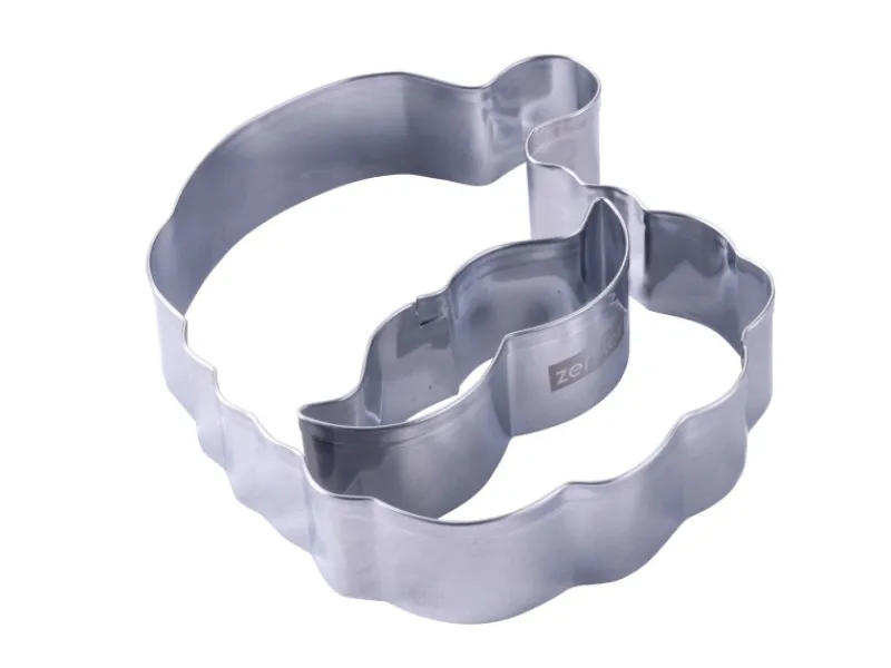 Zenker Patisserie Zenker Ausstecher-Set Santa Silber 2-teilig< Küchenhelfer