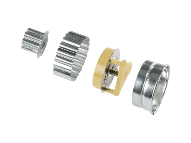 Clearance Zenker Ausstechförmchen Linzer Inox Creme 4-tlg.