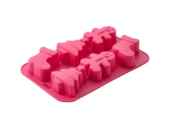 Zenker Patisserie Küchenhelfer<Zenker Backform Silikon 6 Motive Rot