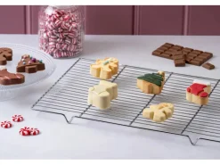 Zenker Patisserie Küchenhelfer<Zenker Backform Silikon 6 Motive Rot