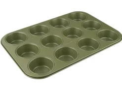 Küchenhelfer<Zenker 12er Muffinform Green Vision 38,5 cm x 26,5 cm x 3 cm