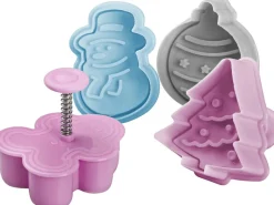 Küchenhelfer<Zenker Keksausstecker mit Stempel Patisserie 50 mm x 45 mm x 19 mm