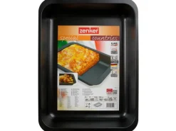 Zenker Lasagneform 40 cm x 29 cm x 6 cm Schwarz< Küchenhelfer