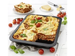 Zenker Lasagneform 40 cm x 29 cm x 6 cm Schwarz< Küchenhelfer