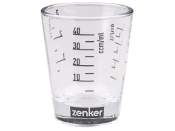 Zenker Patisserie Zenker Messbecher aus Glas 40 ml Transparent< Küchenhelfer
