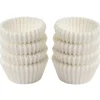 Zenker Papier-Pralinenförmchen Fair Ø 25 mm x 20 mm Weiß 200 Stück< Küchenhelfer