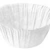 Zenker Patisserie Muffin-Pergamentbackförmchen Ø 5 cm x 3,5 cm Weiß 30 Stück
