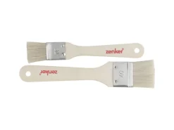 Clearance Zenker Pinsel Fair 30 mm / 40 mm Braun/Silber 2 Stück