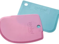 Zenker Teigkarten Patisserie 2er-Set Eisblau und Frozen Rose< Küchenhelfer