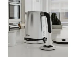 Zilan Haushaltsgeräte<ZLN-1000 Wasserkocher mit Temperatureinstellung Edelstahl 1,7 L